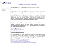 Tablet Screenshot of buergermeistercoach.de